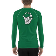 Men's Rash Guard Final Product (Green)