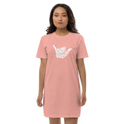 Organic Cotton Tee Canyon Pink Dress - Livin' Aloha