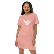 Organic Cotton Tee Canyon Pink Dress - Livin' Aloha