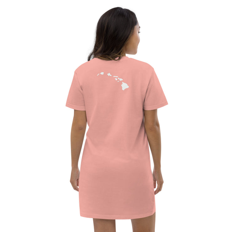 Organic Cotton Tee Canyon Pink Dress - Livin&