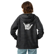 Livin' Aloha Lightweight Full Zip Lightweight Windbreaker (Black Camo)