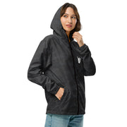Livin' Aloha Lightweight Full Zip Lightweight Windbreaker (Black Camo)