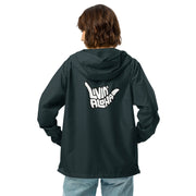 Livin' Aloha Lightweight Full Zip Lightweight Windbreaker (Navy Blue)