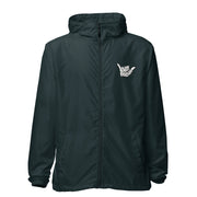 Livin' Aloha Lightweight Full Zip Lightweight Windbreaker (Navy Blue)
