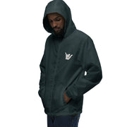 Livin' Aloha Lightweight Full Zip Lightweight Windbreaker (Navy Blue)