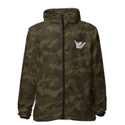 Livin' Aloha Lightweight Full Zip Lightweight Windbreaker (Forest Camo)