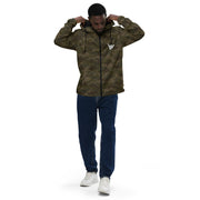 Livin' Aloha Lightweight Full Zip Lightweight Windbreaker (Forest Camo)