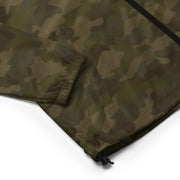 Livin' Aloha Lightweight Full Zip Lightweight Windbreaker (Forest Camo)