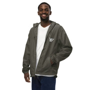 Livin' Aloha Lightweight Full Zip Lightweight Windbreaker (Graphite Gray)