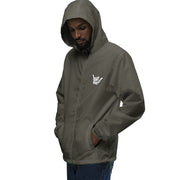 Livin' Aloha Lightweight Full Zip Lightweight Windbreaker (Graphite Gray)