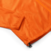Livin' Aloha Lightweight Full Zip Lightweight Windbreaker (Safety Orange)