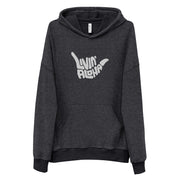 Livin' Aloha Sueded Fleece Pullover (Black Heather