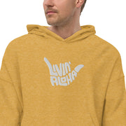 Livin' Aloha Sueded Fleece Pullover (Mustard Heather