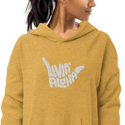 Livin' Aloha Sueded Fleece Pullover (Mustard Heather