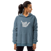 Livin' Aloha Sueded Fleece Pullover (Slate Heather