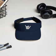 Livin' Aloha Visor (Navy)